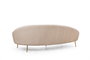 Atelier Del Sofa Sofá 3 Plazas Eses Right Beige